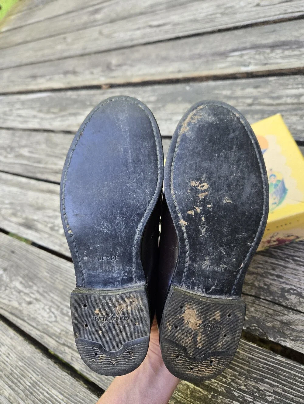 Vintage 1954 Mother Goose Shoes with Original Box